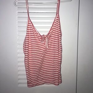 red & white crop top pacsun